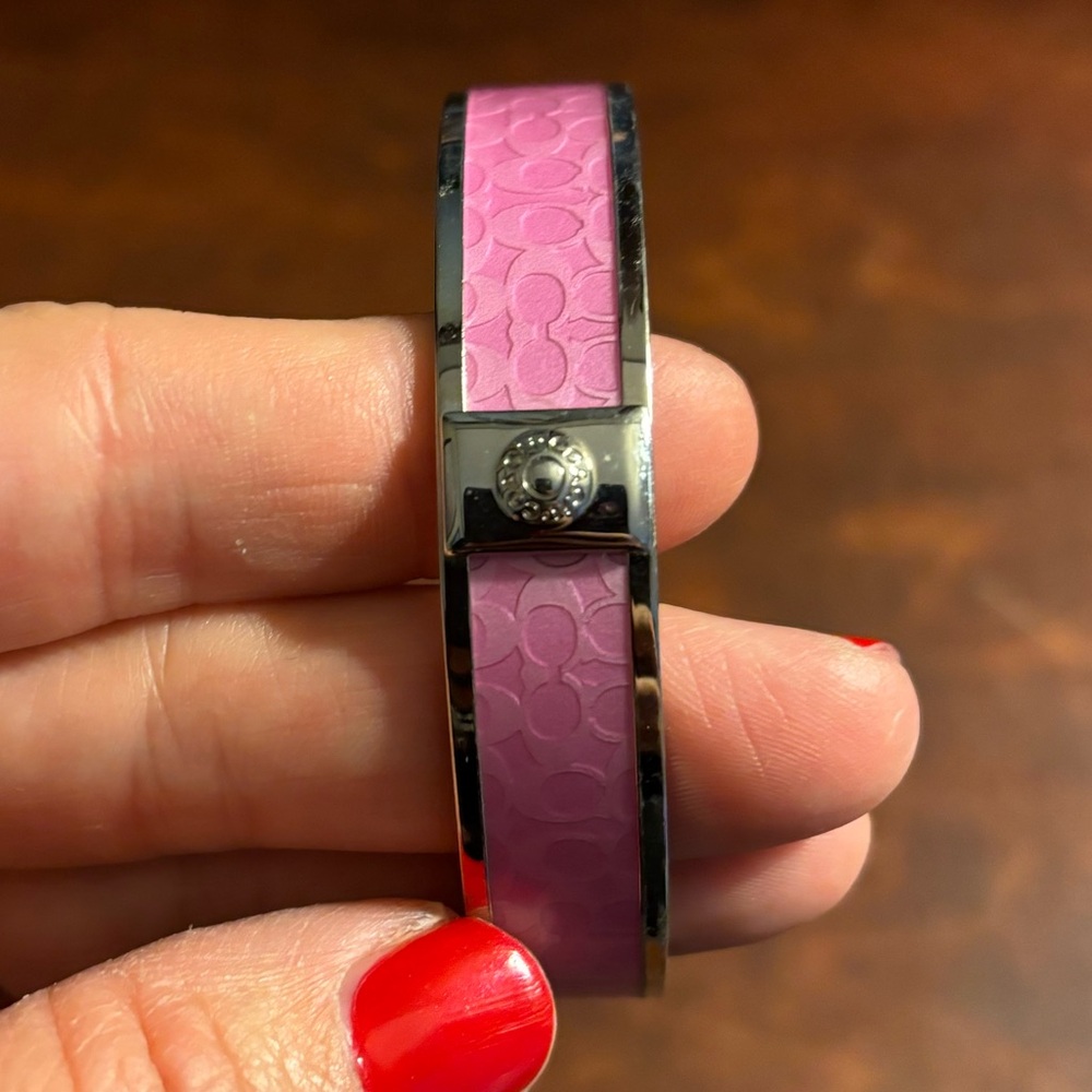 Vintage Coach Bangle Bracelet - Picture 3 of 5